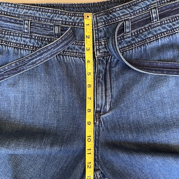 Free People Augusta Belted Flare Jean in Maytal Blue size 28 - Picture 10 of 15